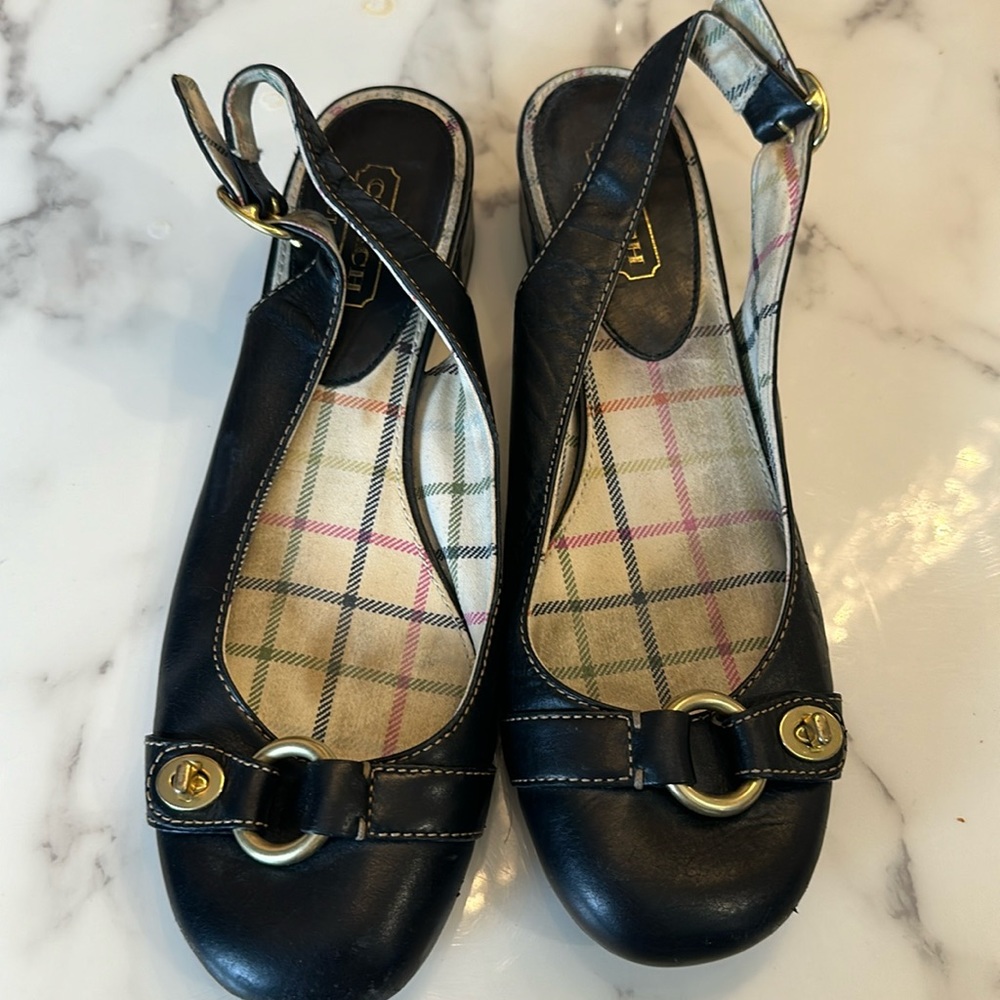 Coach flats